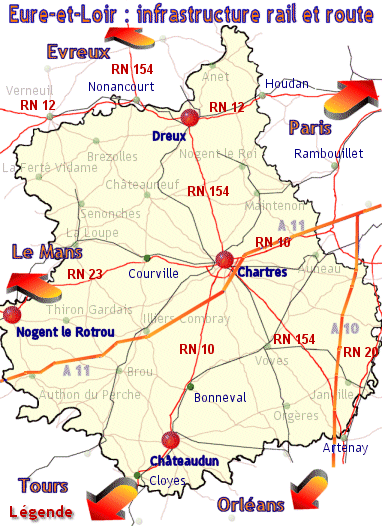 Les Infrastructures Rail Et Route D'eure-et-loir